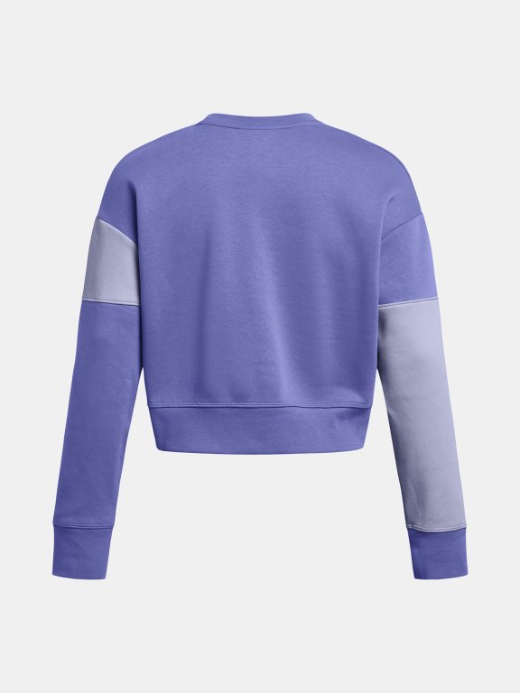 Світшот Under Armour Essential Fleece Crop Crew-PPL