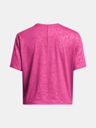 Футболка Under Armour Vanish Energy Emboss Crop SS-PNK