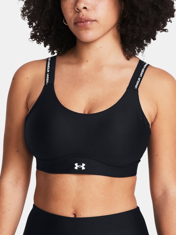 Бюстгальтер Under Armour UA Infinity Mid 2.0 Rib Bra-BLK