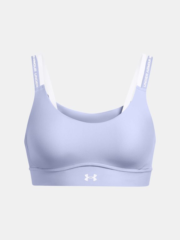 Under Armour UA Infinity Mid 2.0 Rib Bra-PPL