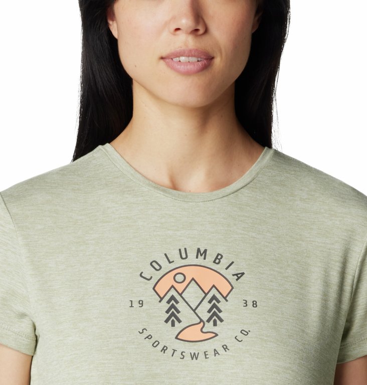 Футболка Columbia Sloan Ridge™ Graphic SS Tee W - сірий