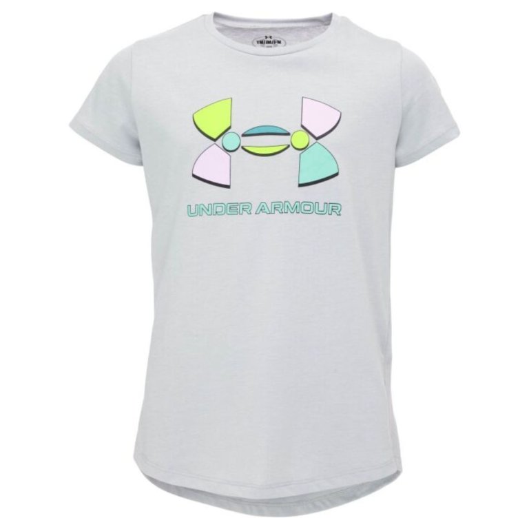 Футболка Under Armour UA Colorblock BL SS J - сіра