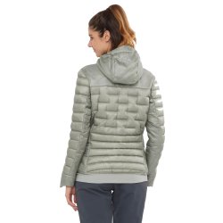 Куртка Salomon OUTLINE DOWN HOODIE W - сірий