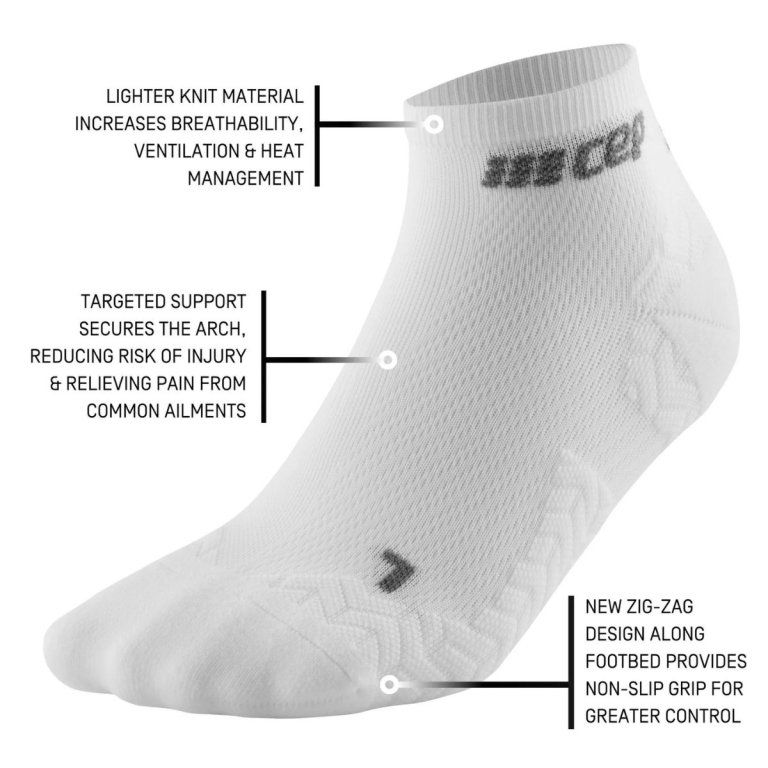 Шкарпетки CEP Ultralight W - білі