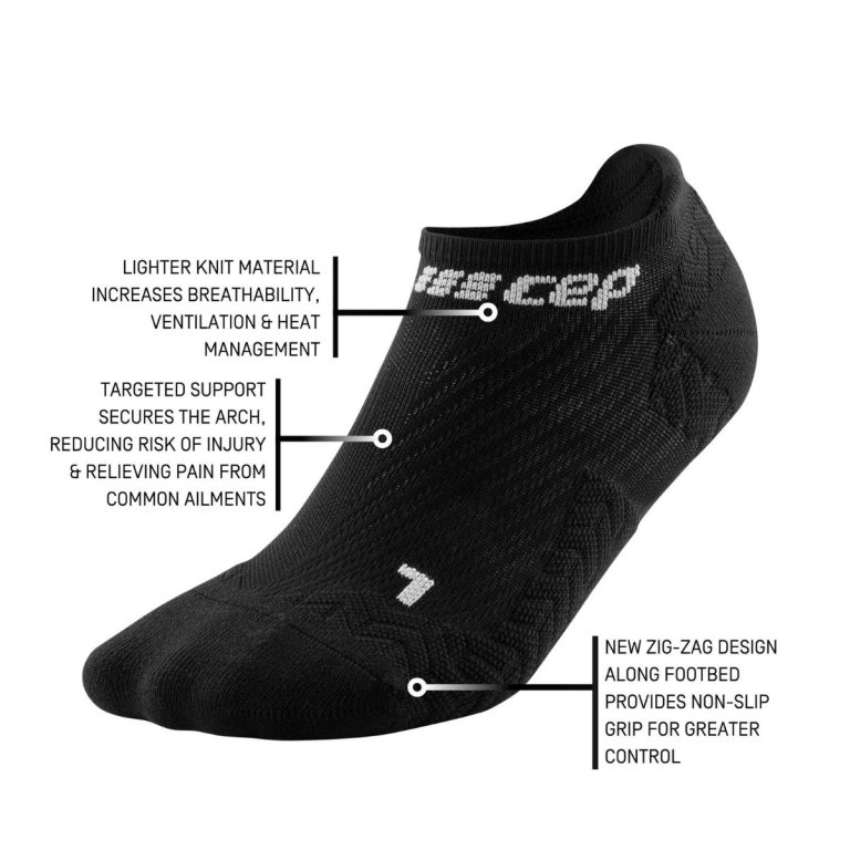 Шкарпетки CEP Ultralight M - чорні
