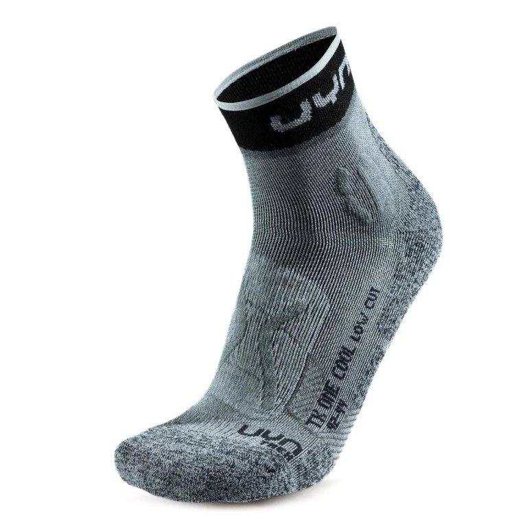 Шкарпетки UYN Trekking Socks One Cool Low Cut M - сірі