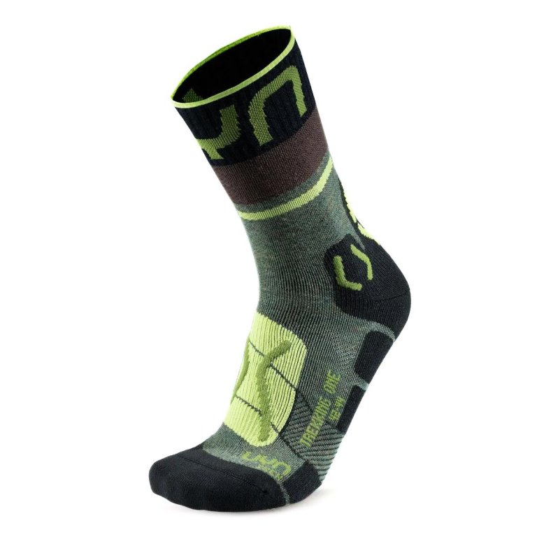 Шкарпетки UYN Trekking One Merino Socks M - зелені