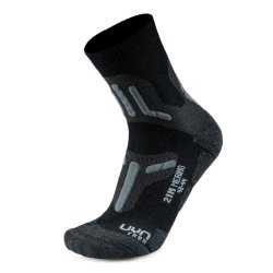Шкарпетки UYN Trekking 2IN Merino Socks M - чорні