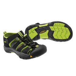 Сандалі Keen Newport H2 J - чорний/зелений