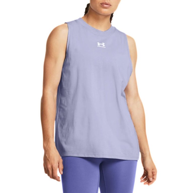 Майка Under Armour Campus Muscle Tank W - фіолетовий