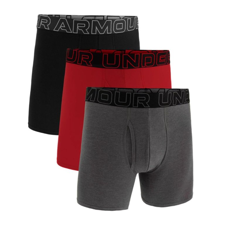 Боксерки Under Armour UA Perf Cotton 6in M - сірий