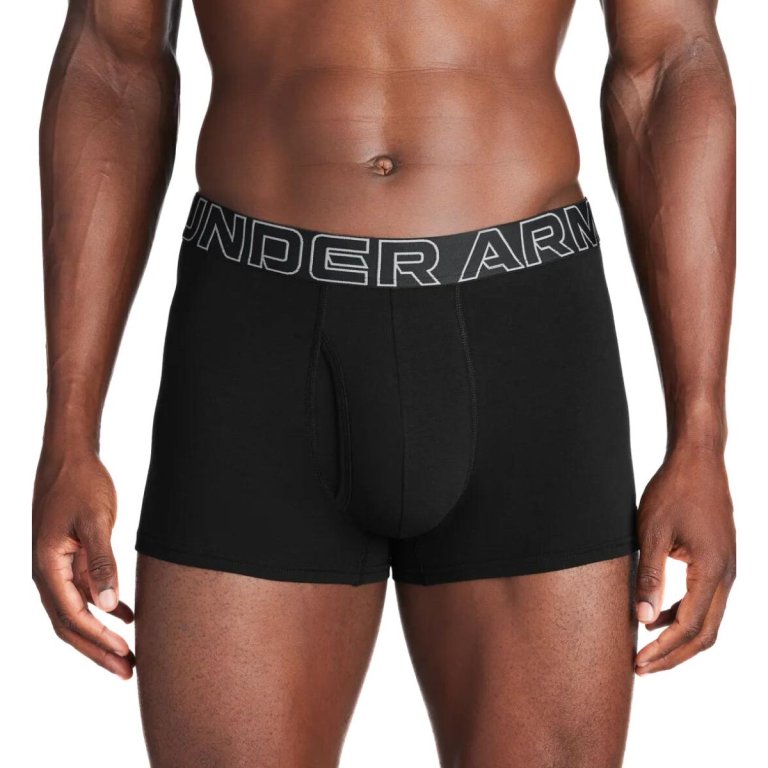 Боксерки Under Armour UA Perf Cotton 3in M - чорні