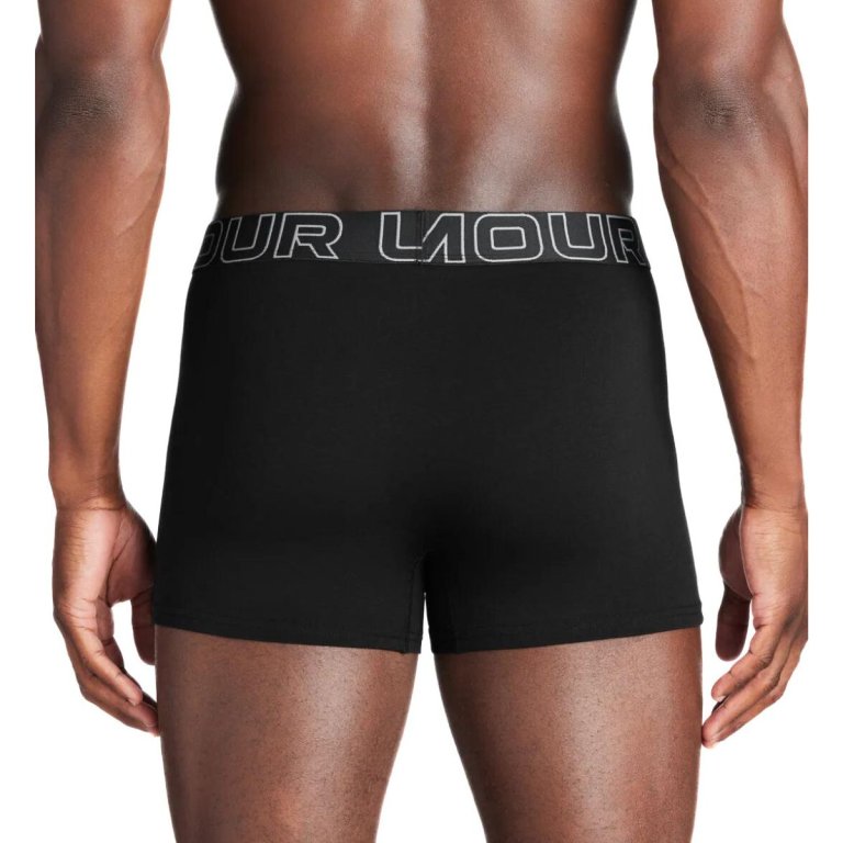 Боксерки Under Armour UA Perf Cotton 3in M - чорні