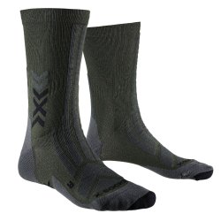 Шкарпетки X-Bionic Hike Discover Crew Socks - зелений/чорний