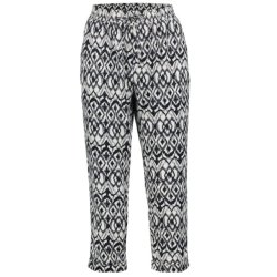 Kalhoty Luhta Huittula 535712427L 391 W - modrá/bílá