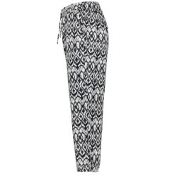 Kalhoty Luhta Huittula 535712427L 391 W - modrá/bílá