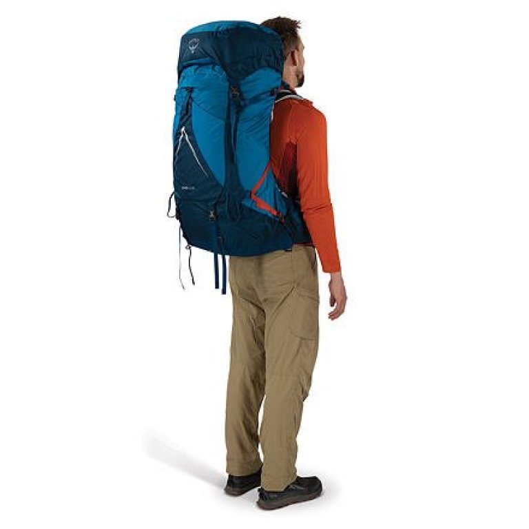 Рюкзак OSPREY ATMOS AG LT 65 Man night shift/scoria blue