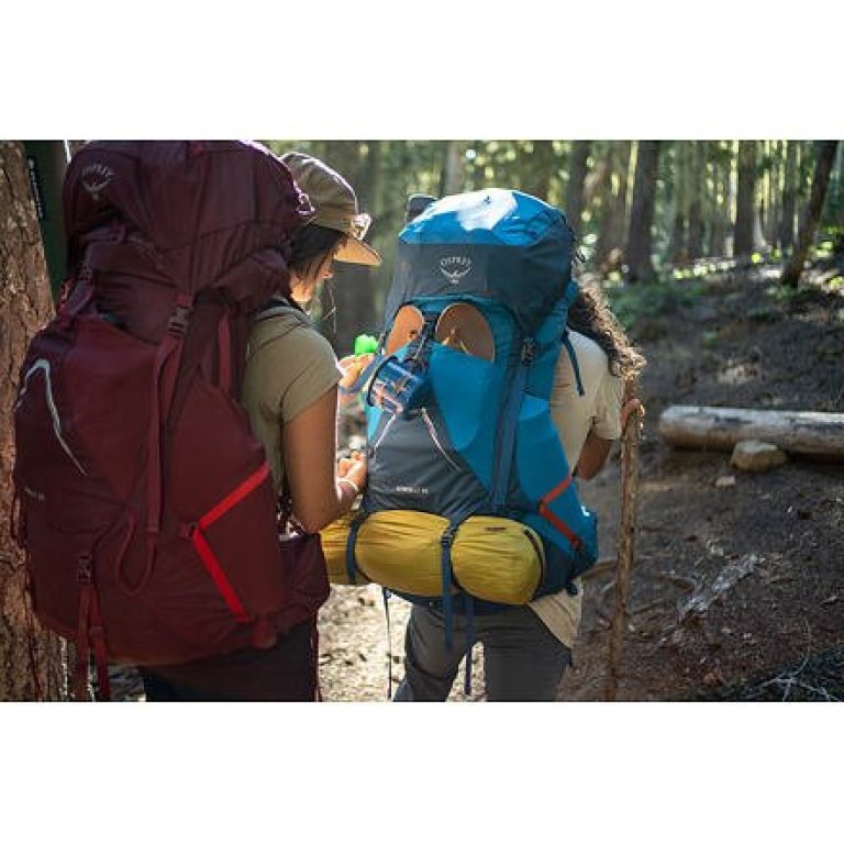 Рюкзак OSPREY ATMOS AG LT 65 Man night shift/scoria blue