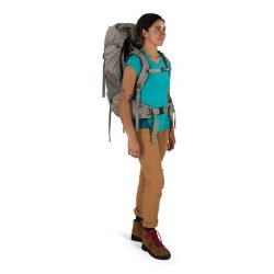 Рюкзак OSPREY RENN 50 Wmn фронтон сірий/льняна засмага