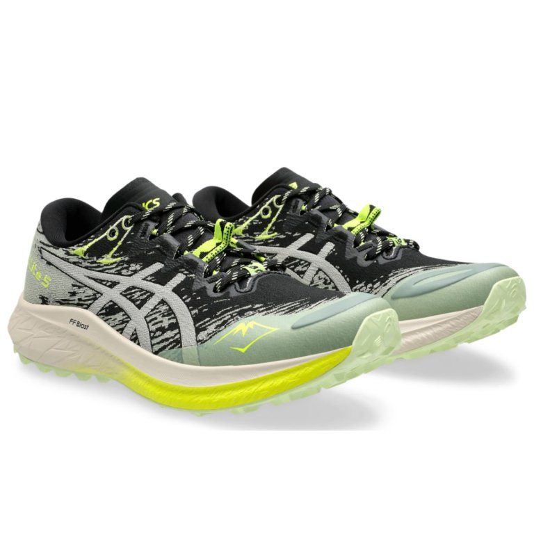 Кросівки Asics Fuji Lite 5 W - чорний/жовтий