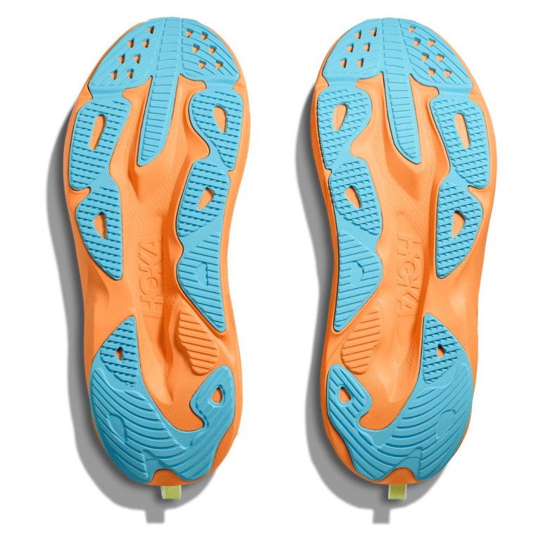 Взуття Hoka Skyflow W - зелений/помаранчевий
