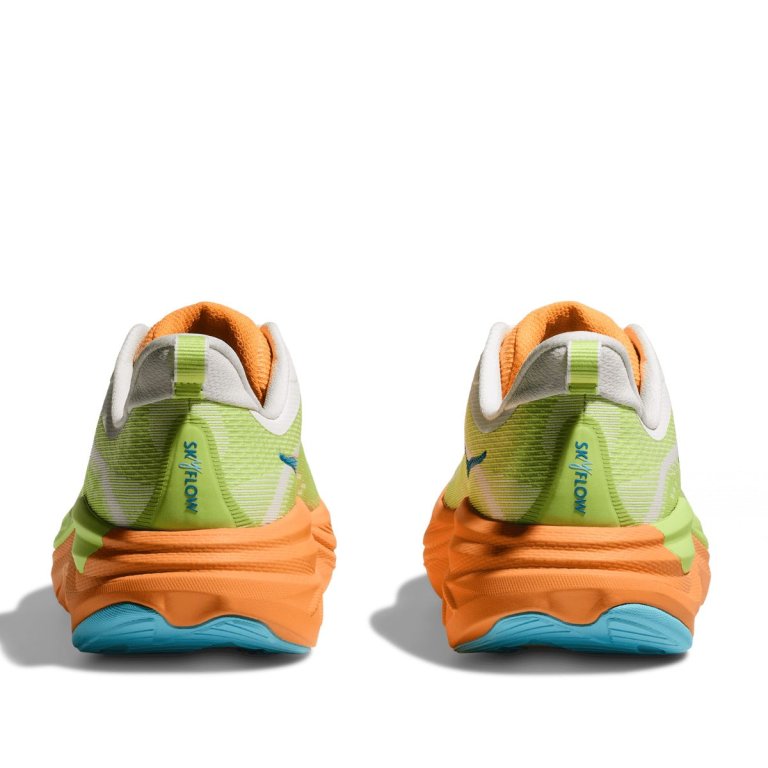 Взуття Hoka Skyflow W - зелений/помаранчевий