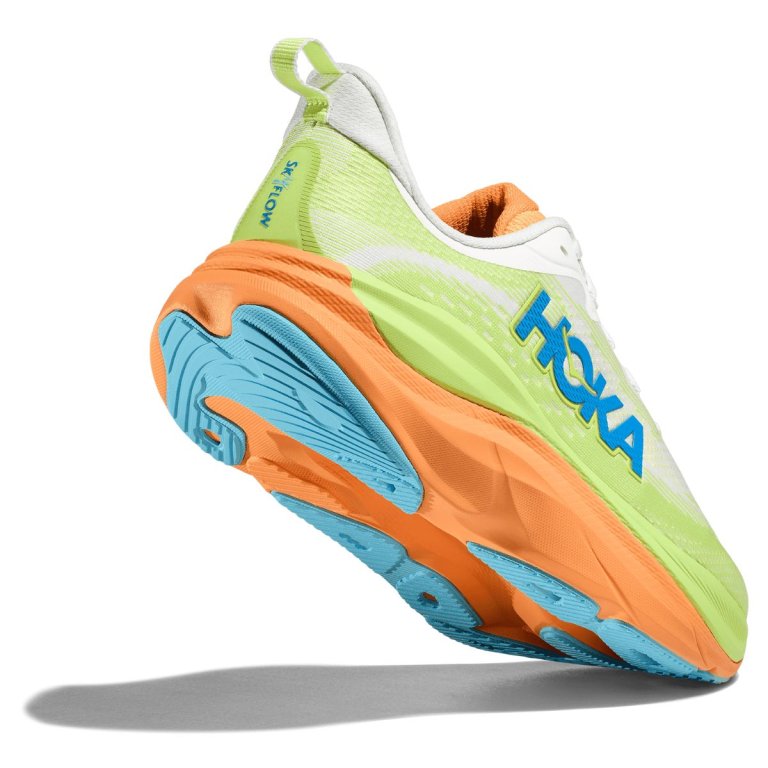 Взуття Hoka Skyflow W - зелений/помаранчевий