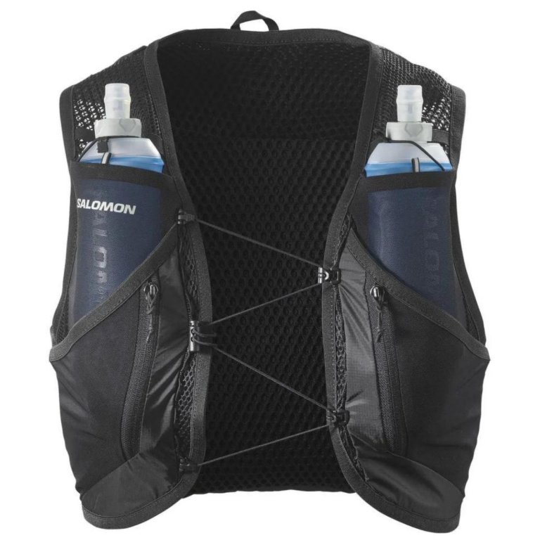 Рюкзак Salomon Active Skin 12 з флягами - чорний