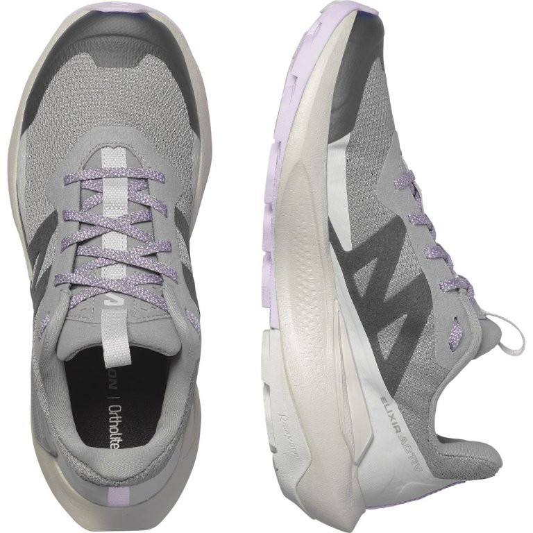 Взуття Salomon Elixir Activ W - сірий/фіолетовий