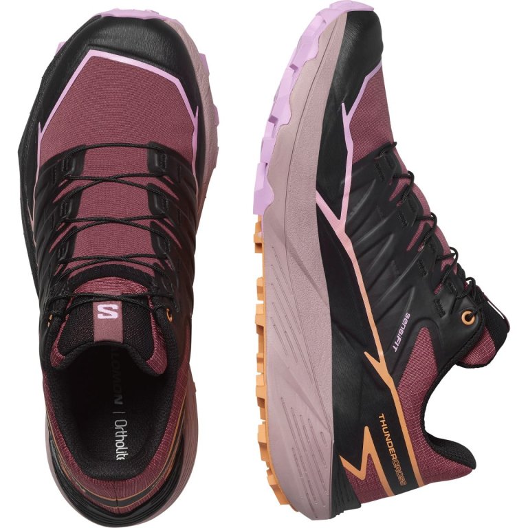 Взуття Salomon Thundercross W - фіолетовий / чорний