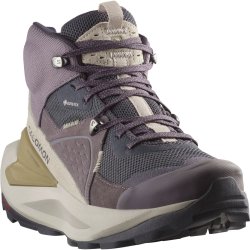 Взуття Salomon Elixir Mid GTX W - фіолетовий / сірий / коричневий