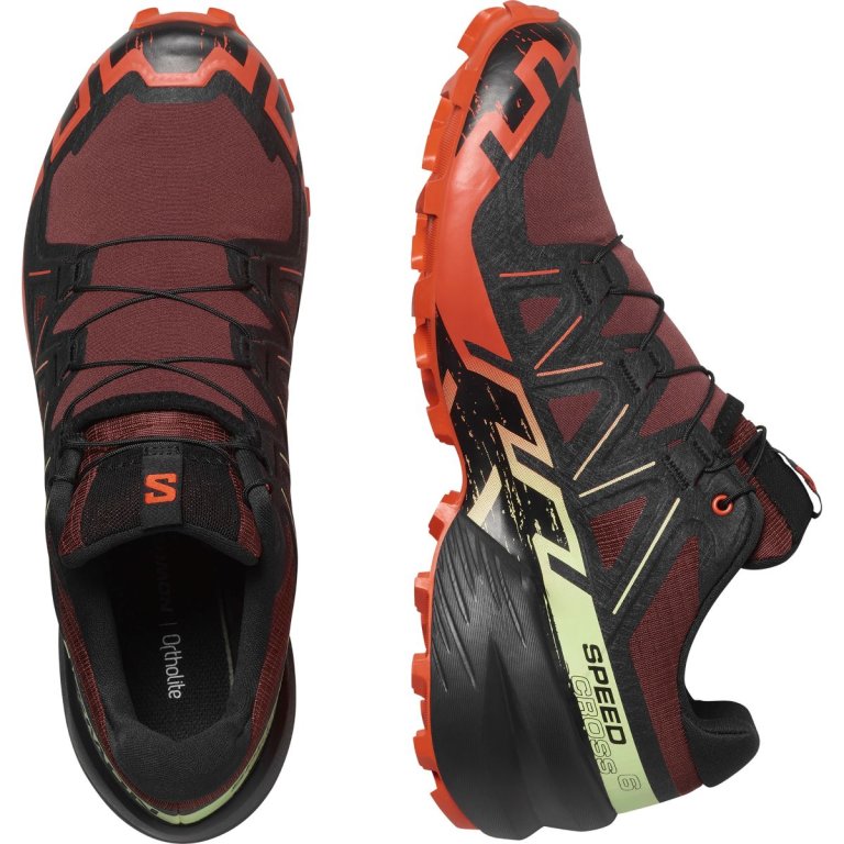 Взуття Salomon Speedcross 6 M - червоний/чорний