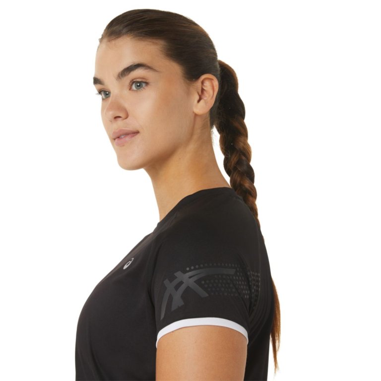 Футболка Asics Icon SS Top W - чорна