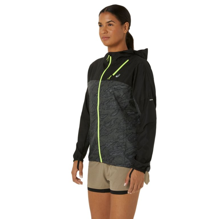 Вітрівка Asics Fujitrail Packable Windbreaker W - чорний