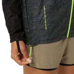 Вітрівка Asics Fujitrail Packable Windbreaker W - чорний
