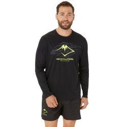 Футболка Asics Fujitrail Logo LS Top M - чорна