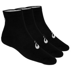 Шкарпетки Asics 3PPK Quarter Socks - чорні