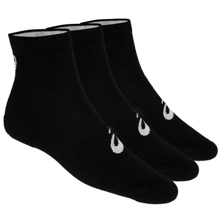 Шкарпетки Asics 3PPK Quarter Socks - чорні