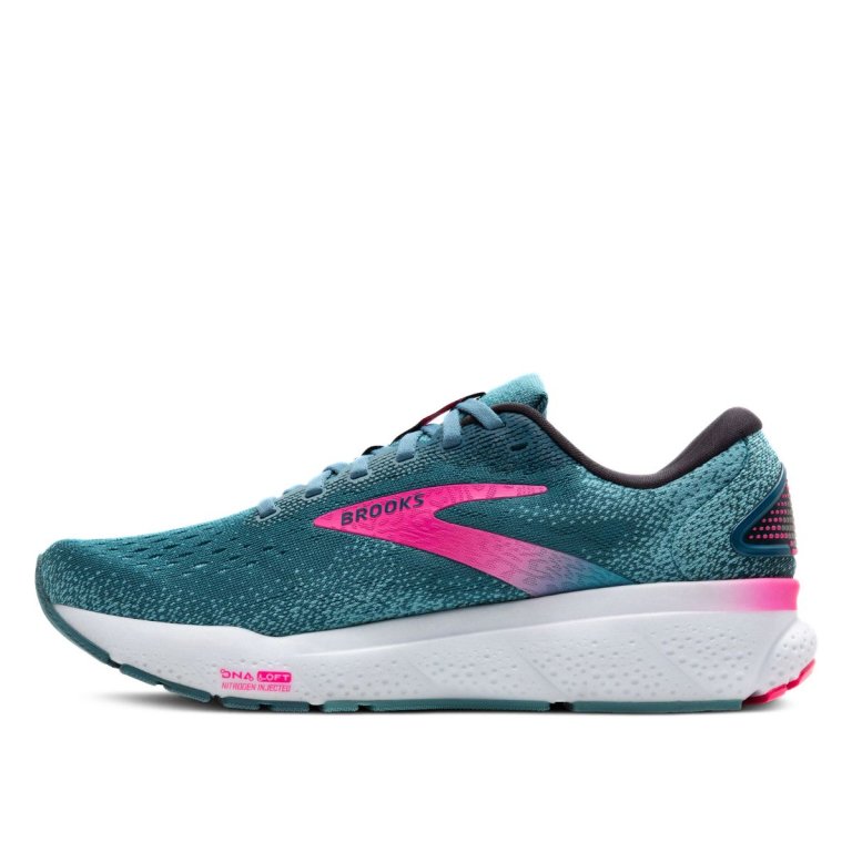 Кросівки Brooks Ghost 16 W - рожево/блакитні