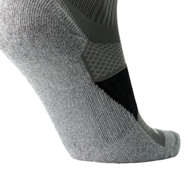 Шкарпетки Brooks High Point Crew Socks - сіро/чорні