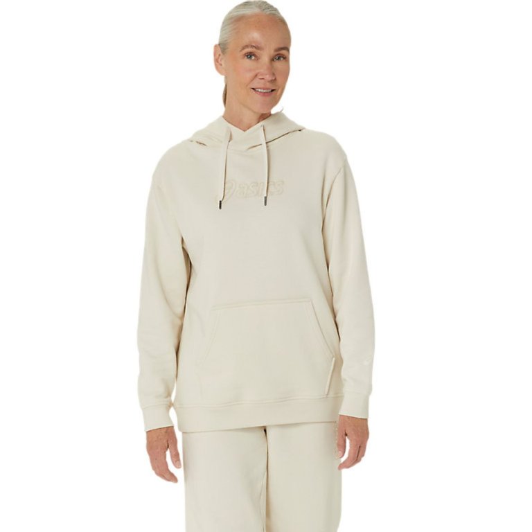 Худі Asics Asics Logo Oth Hoodie W - бежевий