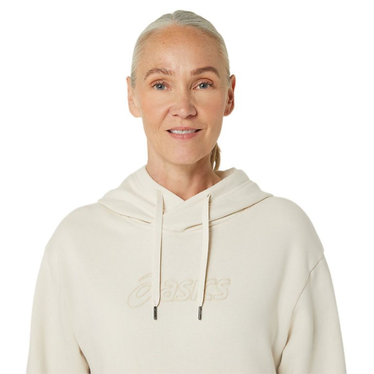 Худі Asics Asics Logo Oth Hoodie W - бежевий