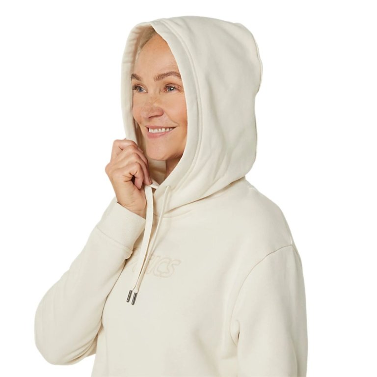 Худі Asics Asics Logo Oth Hoodie W - бежевий