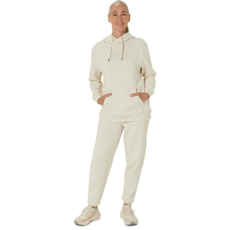 Худі Asics Asics Logo Oth Hoodie W - бежевий