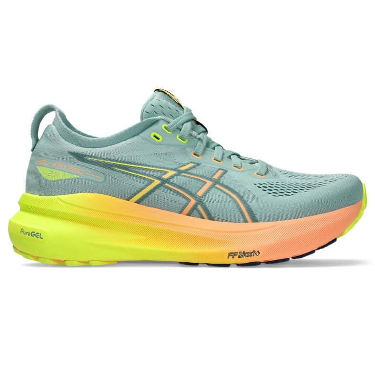 Кросівки Asics Gel-Kayano 31 Paris W - зелений/жовтий/помаранчевий