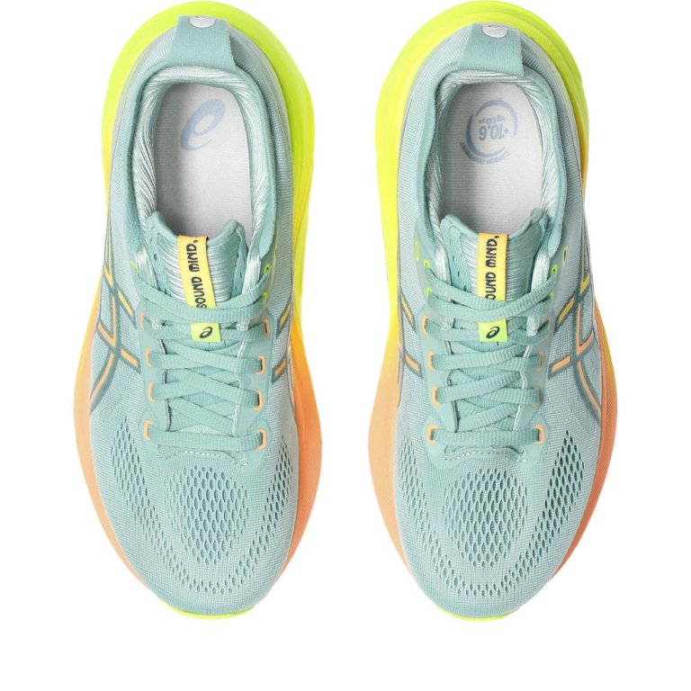 Кросівки Asics Gel-Kayano 31 Paris W - зелений/жовтий/помаранчевий