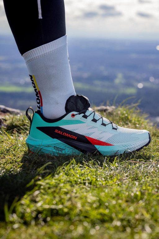 Взуття Salomon Sense Ride 5 W - зелений/чорний