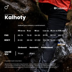 Штани Columbia Peak to Point - чорні (стандартна довжина)