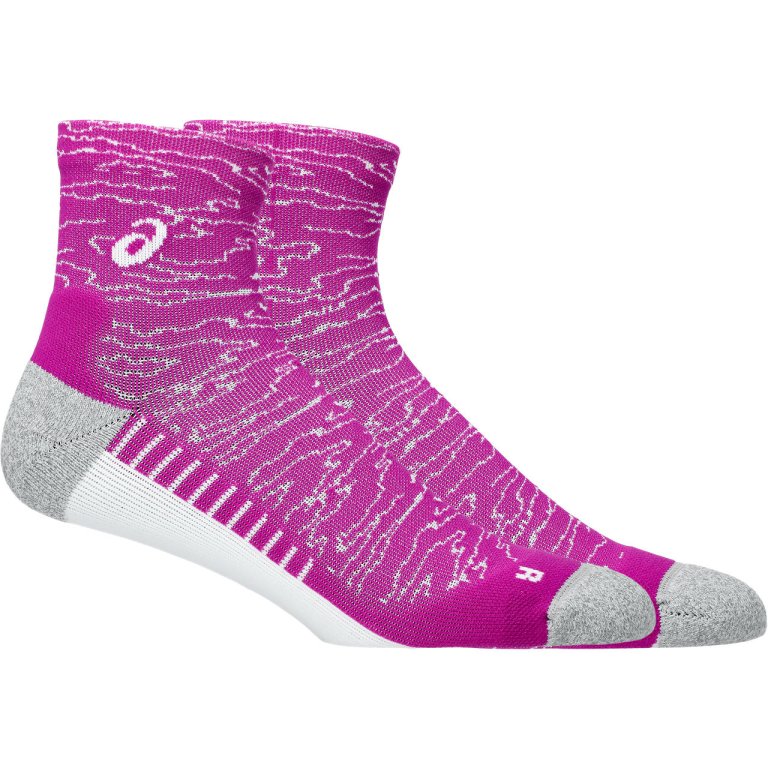 Шкарпетки Asics Performance Run Sock Quarter - рожевий
