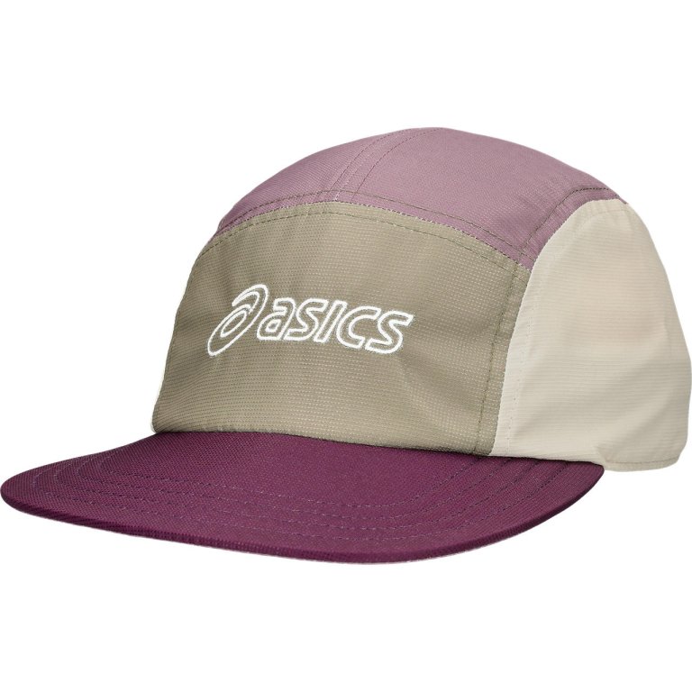 Кепка Asics Asics 5 Panel Cap - коричнева/рожева
